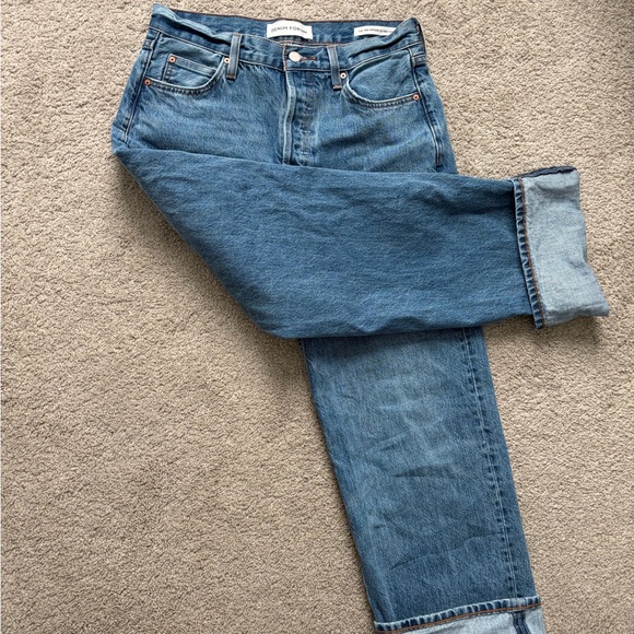 Aritzia 90s low rise cuffed jeans - Picture 2 of 4